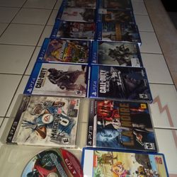 16 PS4 Games 1 Brand New Sealed PS5 Games 3 PS3 Games