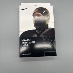 Green camo Nike ski mask