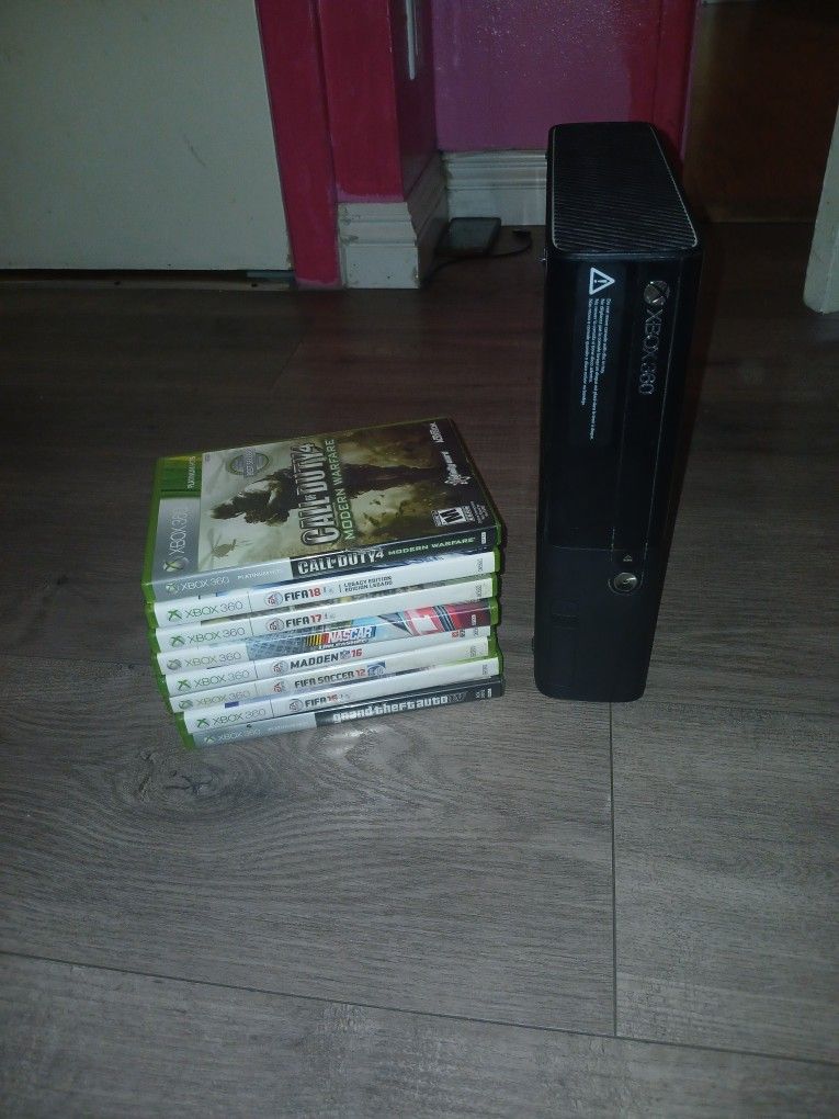 Xbox 360 With Games Included 