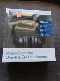 Noise Cancelling Headphone with Touch Control Wireless Bluetooth by Insignia (Brand New)