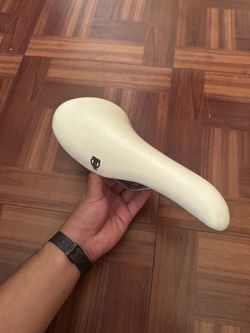 white BLB Fly Saddle