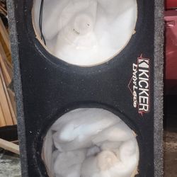 Kicker 10 Inch Sub Woofer Box