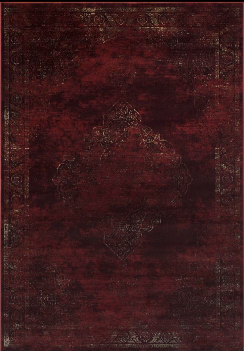 8x10 Red Rug