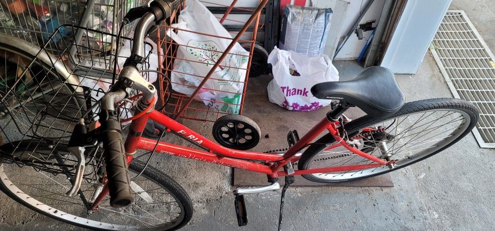 28" BIG BIKE FOR MEN WOMEN WITH BASKET - EASY COMFORTABLE RIDE