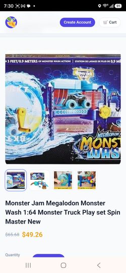 Monster Truck car wash $20