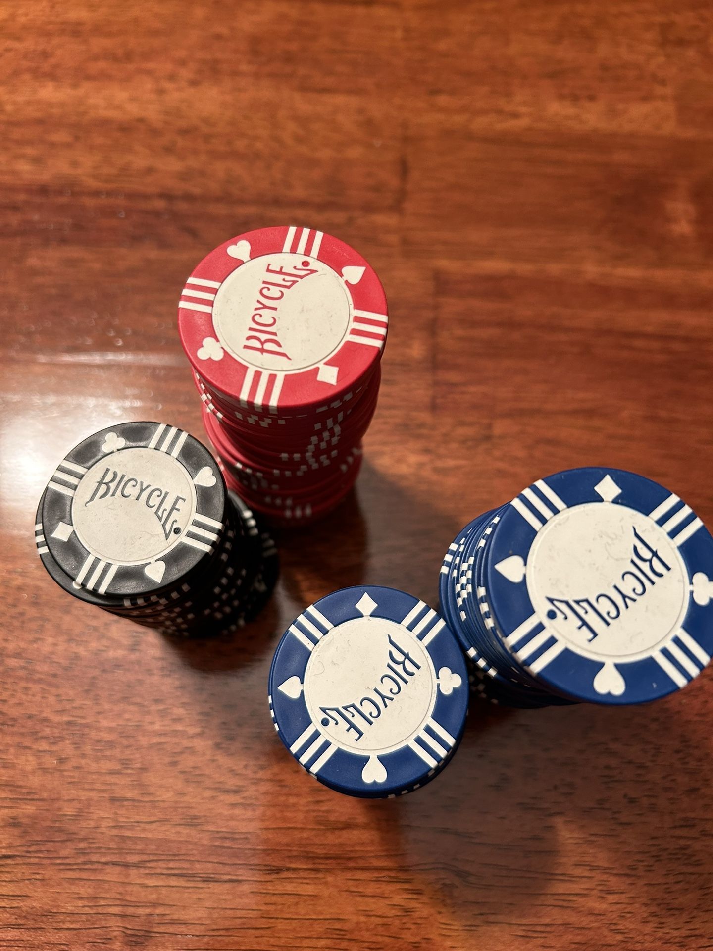 Bicycle Clay Poker Chips