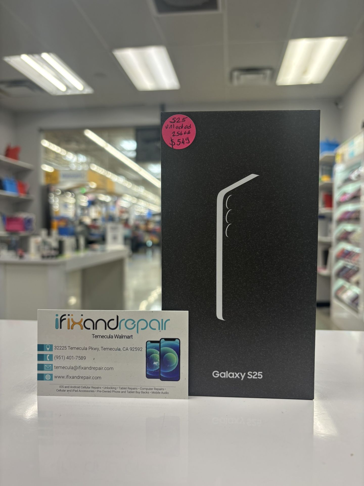 Galaxy S25 Navy 256GB UNLOCKED