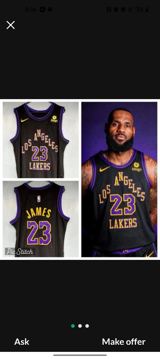 Lakers Jersey #23 #15 #24 #8