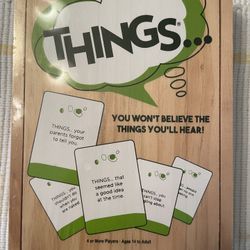 Things…