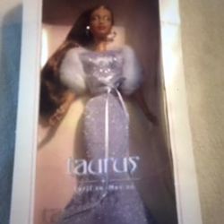New Vintage Taurus Barbie doll!  Dark Skin Barbie!