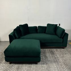 Joybird Miller Sleeper Sofa With Ottoman