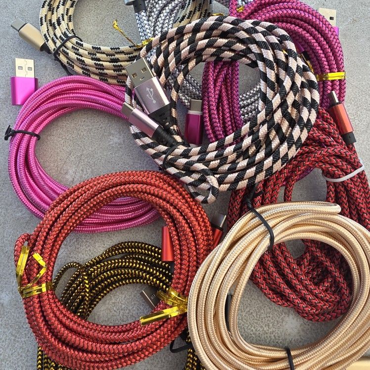 TYPE-C USB CABLE 10ft USB C TO USB A Braded