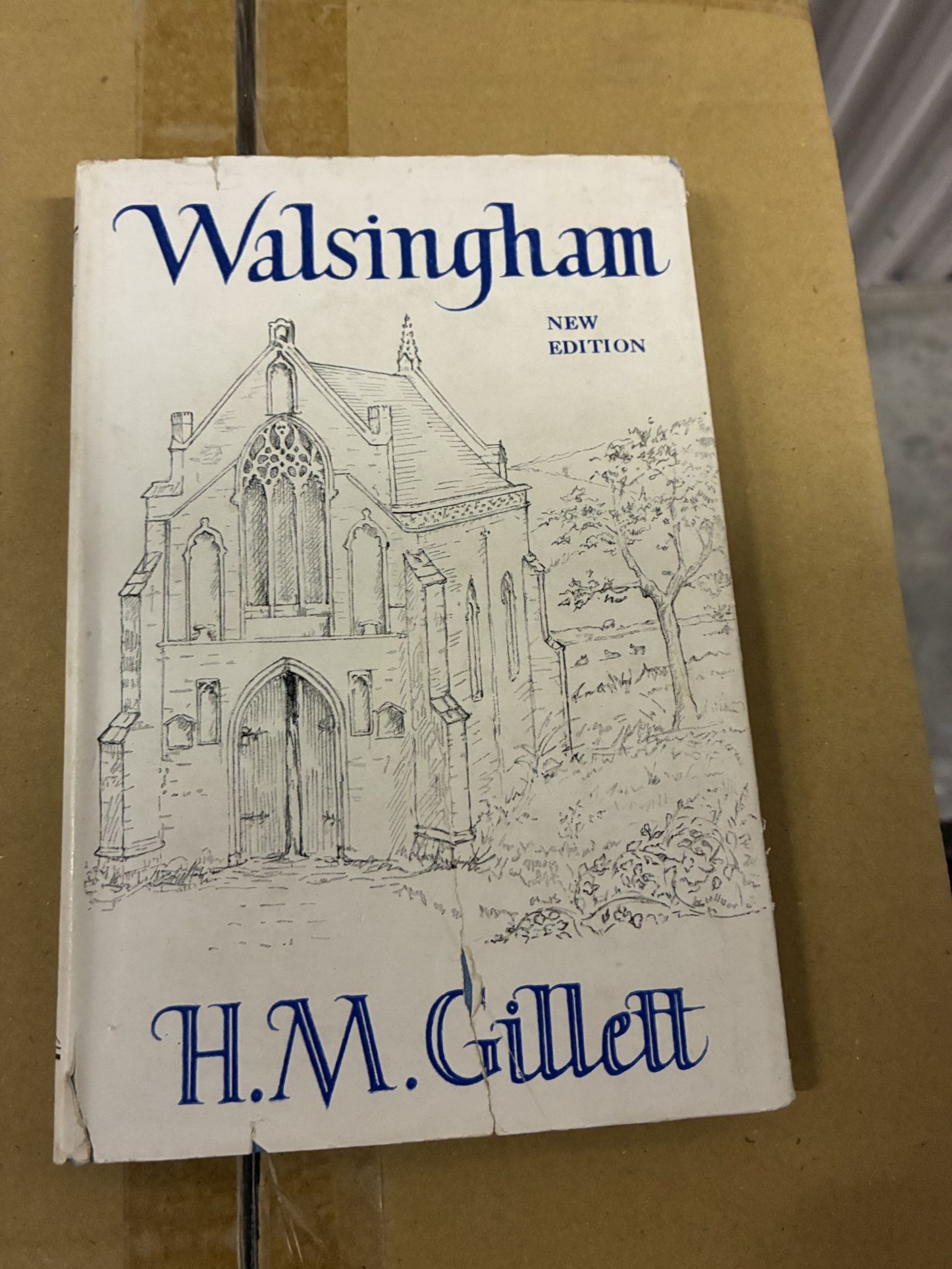 Walsingham: The History of a Famous Shrine. It was written by Henry Martin Gillett.