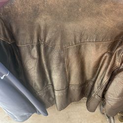 Men’s Leather Lined Coat