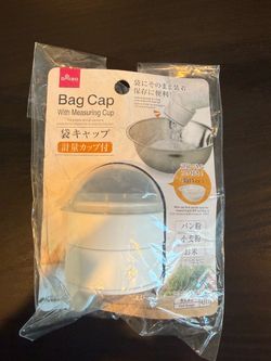 Japanese Bag Clip and measuring cup