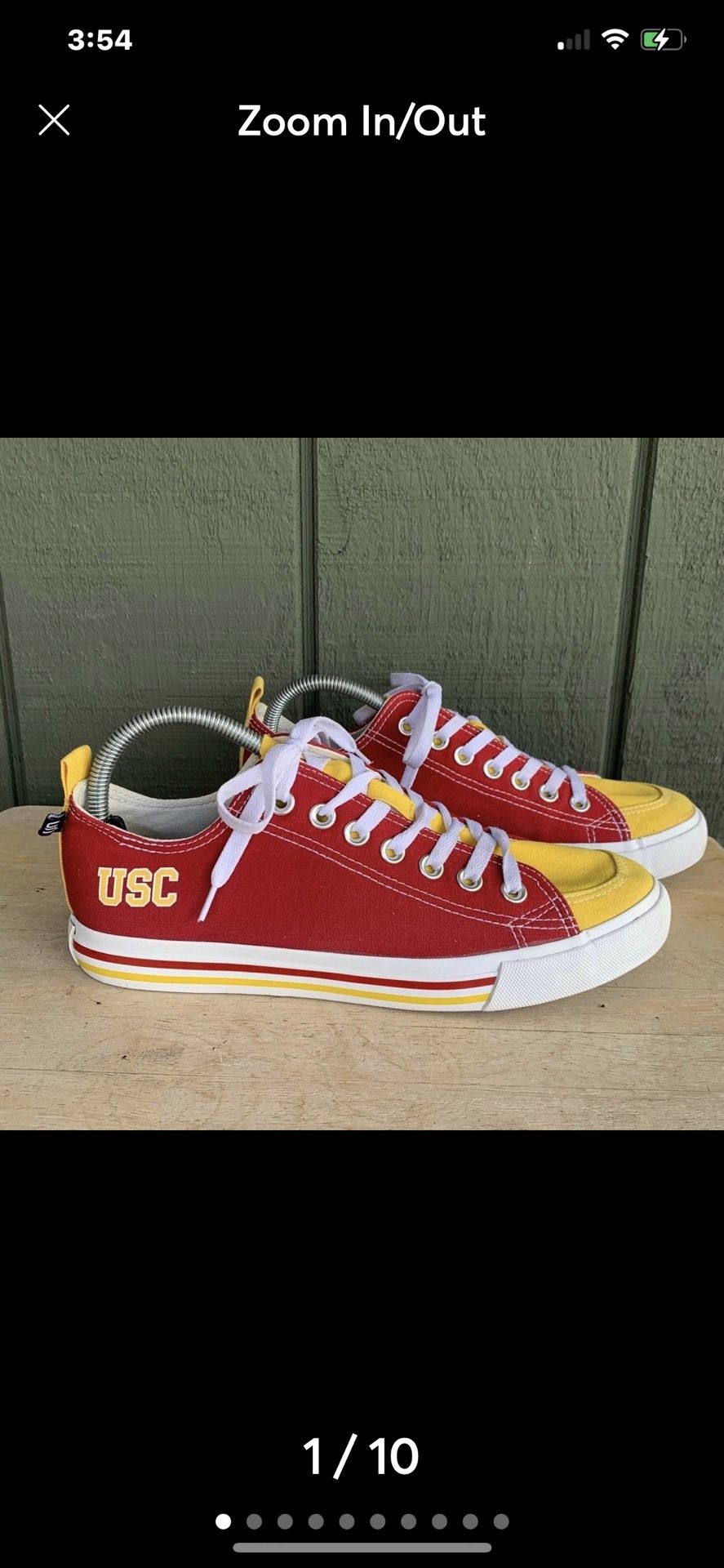 Skicks USC Trojans University Of Southern CA Shoes Sneakers Women’s 10 Mens 8