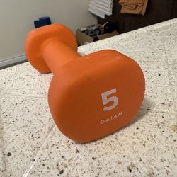 5LB Gaiam Dumbbell