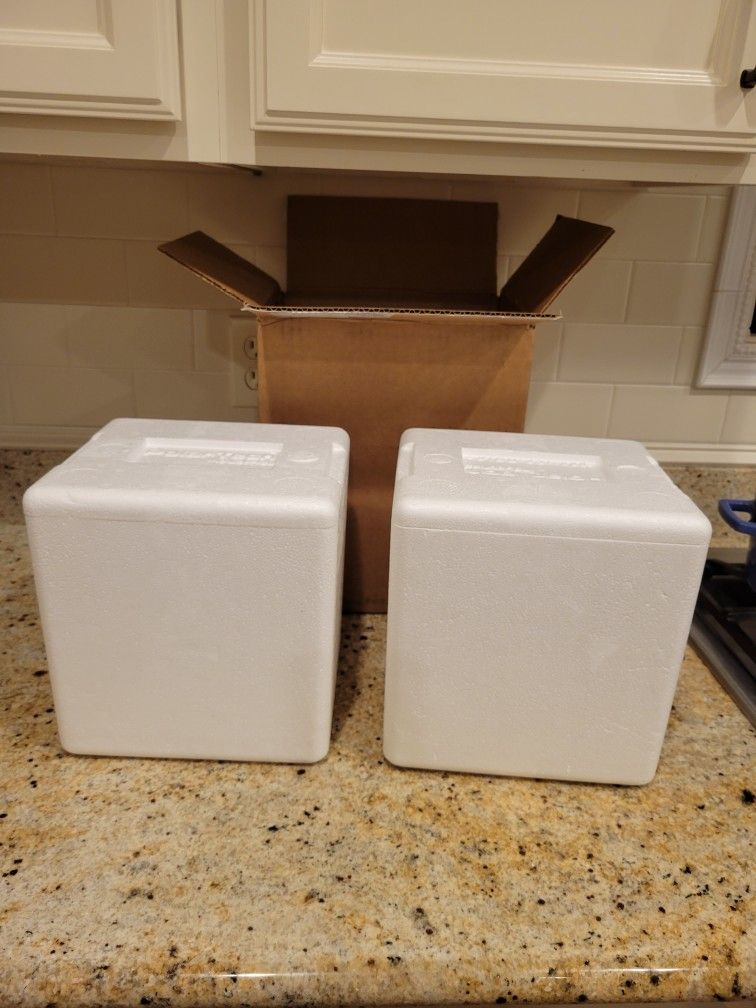 Does anyone need 2 Styrofoam cartons
