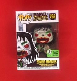 Zombie Morbius Funko POP! 2021 ECCC Exclusive #763 Marvel Official Con Sticker