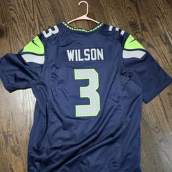Nike Russel Wilson Seahawks Jersey New Size L