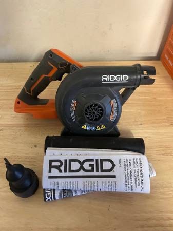 RIDGID R86043B 18V Compact Jobsite Blower (TOOL ONLY) AS IS 