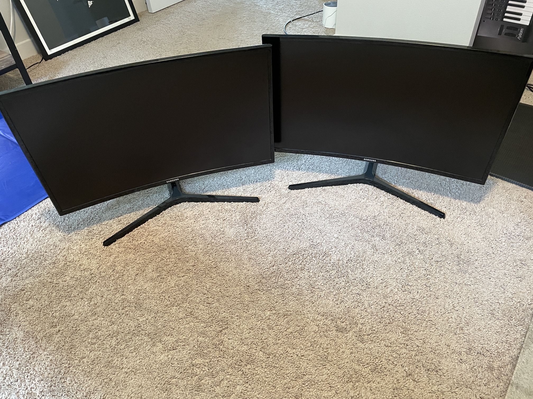 Pair of Samsung Monitors