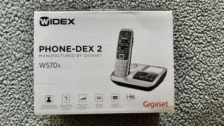 Widex Phone-Dex 2 by Gigaset W570A for Widex Hearing Aids - New