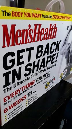 Men's health get back in shape . The ultimate total body workout