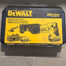 Dewalt Reciprocating Saw Kit