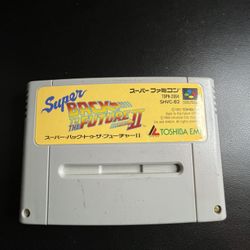 Super Back to the Future II 2 Nintendo SNES SFC Super Famicom Japan