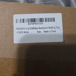 Vinyl Wall Baseboard Molding Trim 