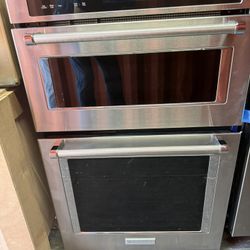 KitchenAid  27” Built In Micro Combo Oven 