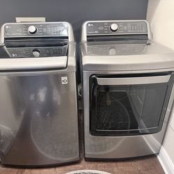 LG washer and dryer, price negotiable