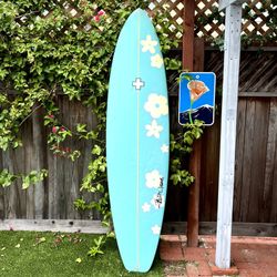 7’8 Surf Prescriptions Midlength Surfboard Fun Board Mid Length (not Longboard Channel Islands Ci Mid Egg Twin Fin Fish Soft Top G And S Stewart)