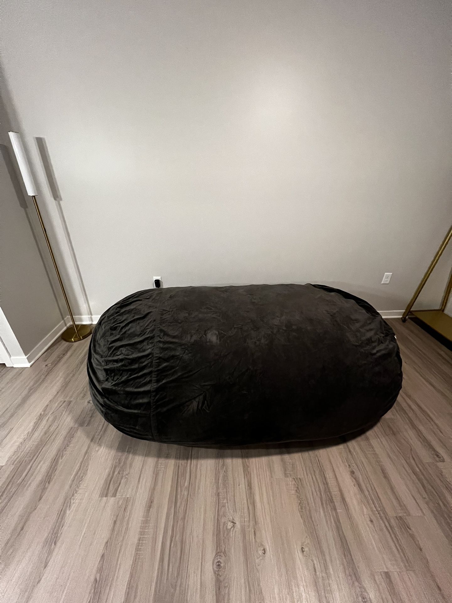 7.5 ft memory foam bean bag chair