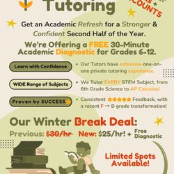 Academic Support (6-12 Grade)