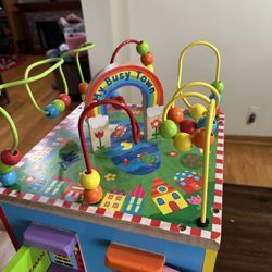  My Busy Town Wooden Activity Cube-Alex