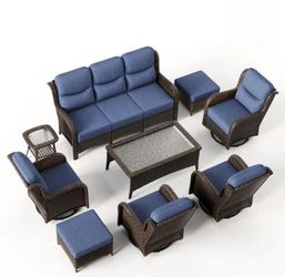 6-in deep seating cushions Costco quality patio furniture outdoor patio furniture high quality patio set swivel chairs ☑️🆕🚎🚛