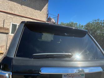 Black SUV Rear Roof Spoiler