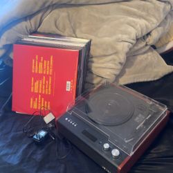 Vynl player plus records 