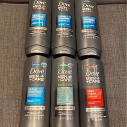 Dove Men Body Wash Lot Of 6 For $36