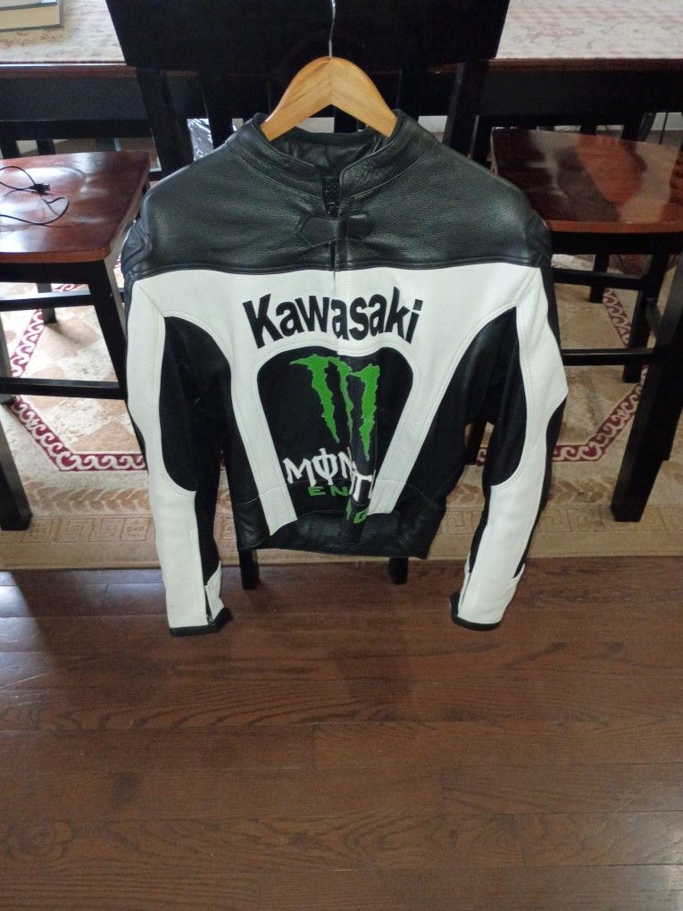 Kawasaki Small Heavy Leather Jacket