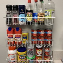 3-Tier Wall Metal Rack