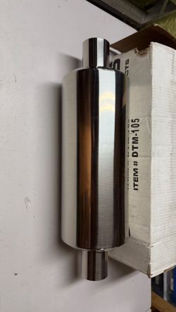 Muffler -Polished Stainless