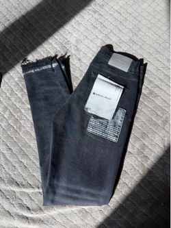 Purple jeans