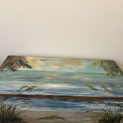 Hand Painted Antique Chest