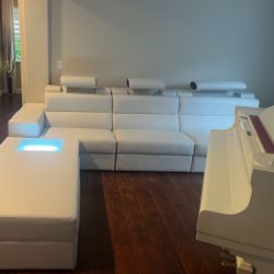 Genuine Leather couch, Sofa, Sectional 
