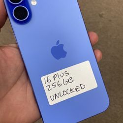 Blue 16 Plus Unlocked. Cash Or $10 Down W Approval 