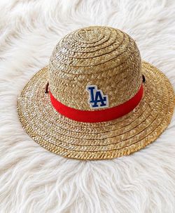 2026 Dodgers One Piece Straw Hat (Limited Edition) ⚾