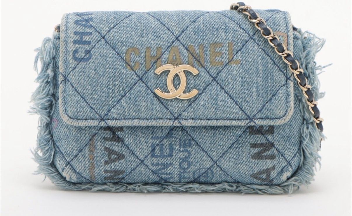 Chanel mini Denim Quilted Bag